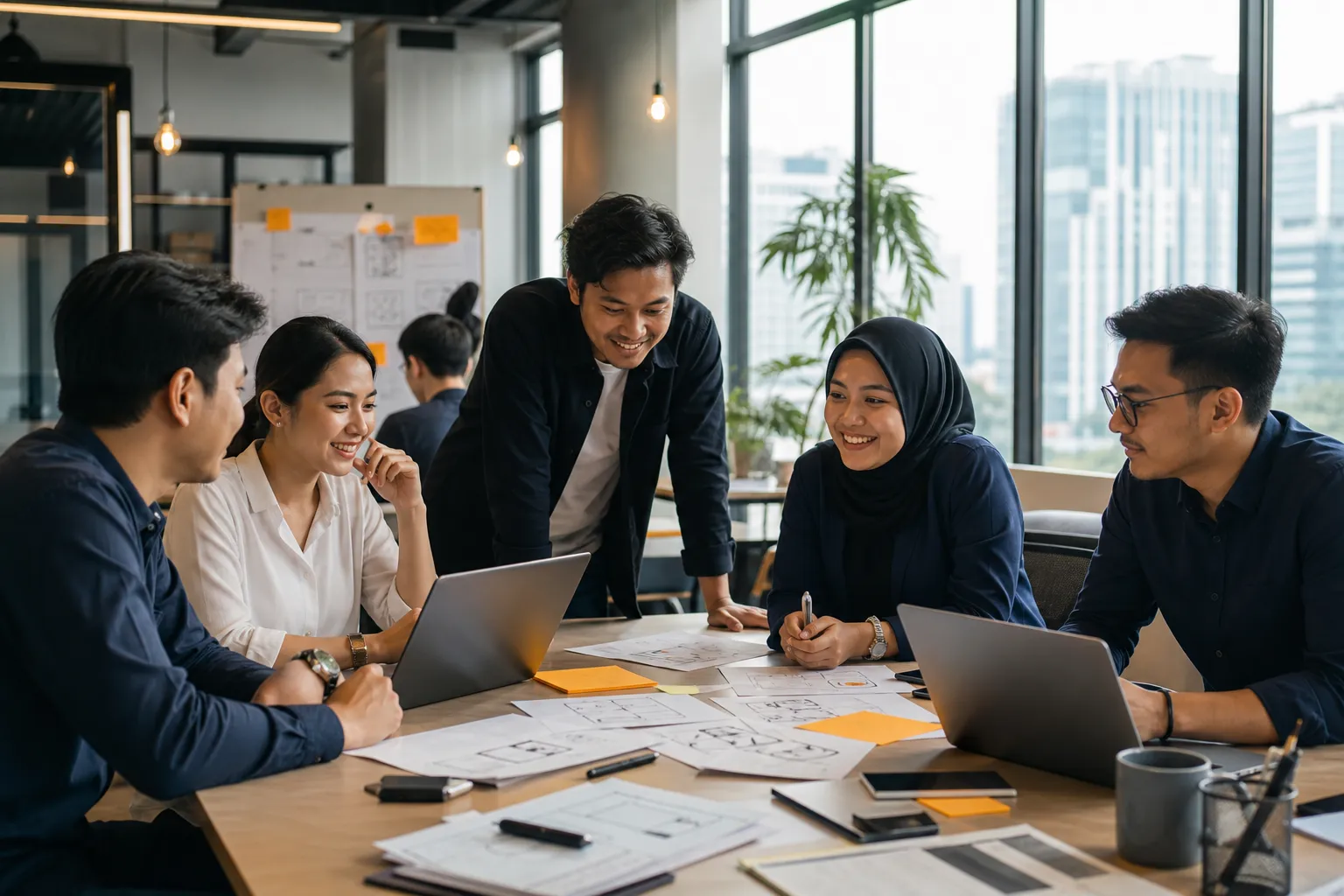 Tim Copoit sedang bekerja